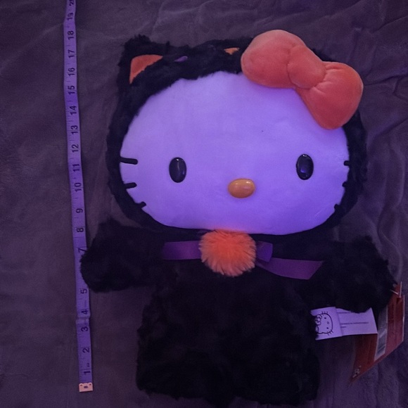 ๐ค Hello Kitty Black Cat Halloween Greeter decor - Picture 6 of 6